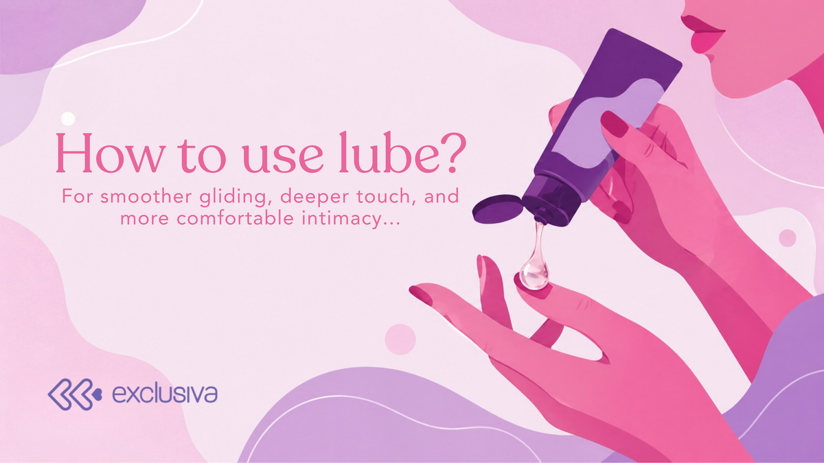 How to Use Lube? The one product every bedside drawer needs